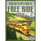 Rio Grande Games: Free Ride USA - Railroad Development Strategy Board Game, 1950s America Themed Train Game, Connect Cities, Ages 14+, 1-5 Players