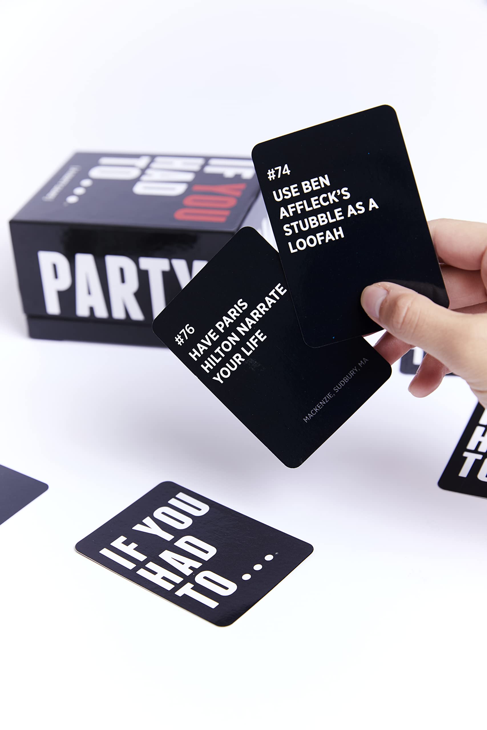 DSS Games If You Had to... [A Party Game | Horrible and Hilarious Would You Rather Card Game for Parties with Friends & Game Night | Gifts for Him]