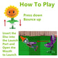 JHESAO 5 PCS Plants and Zombies Toys Action Figures Zombies PVZ Toys Set 1 2 Series Great Gifts for Kids and Fans, Birthday and Christmas Party New