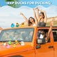 24Pack Summer Rubber Ducks with a Bag, Summer Duck for Jeeps, Assorted Beach Toys for Pool, Duckies Games, Party Favors, Birthday Gifts, Classroom