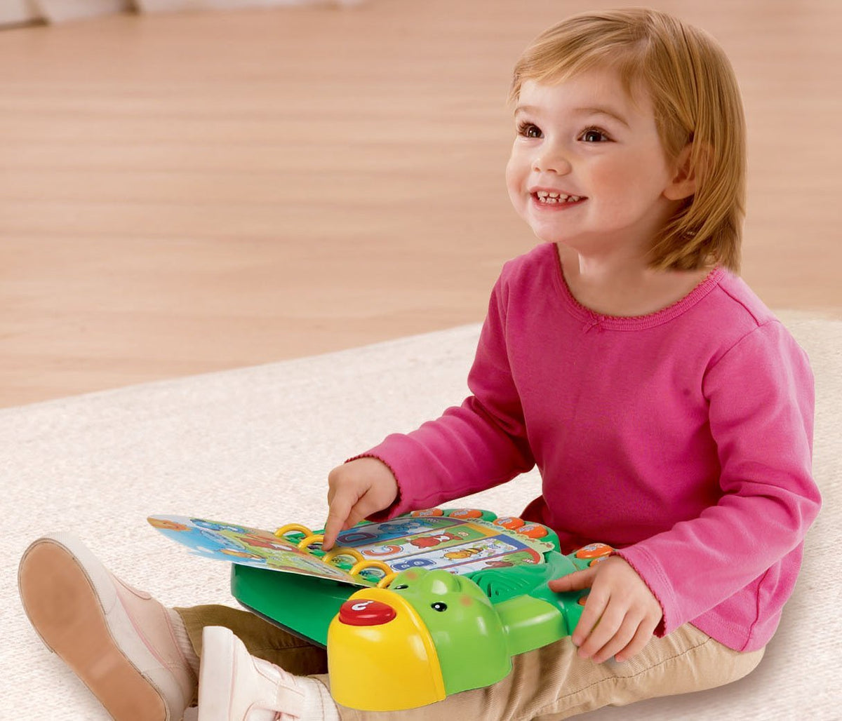 VTech Touch and Teach Turtle Book, Green