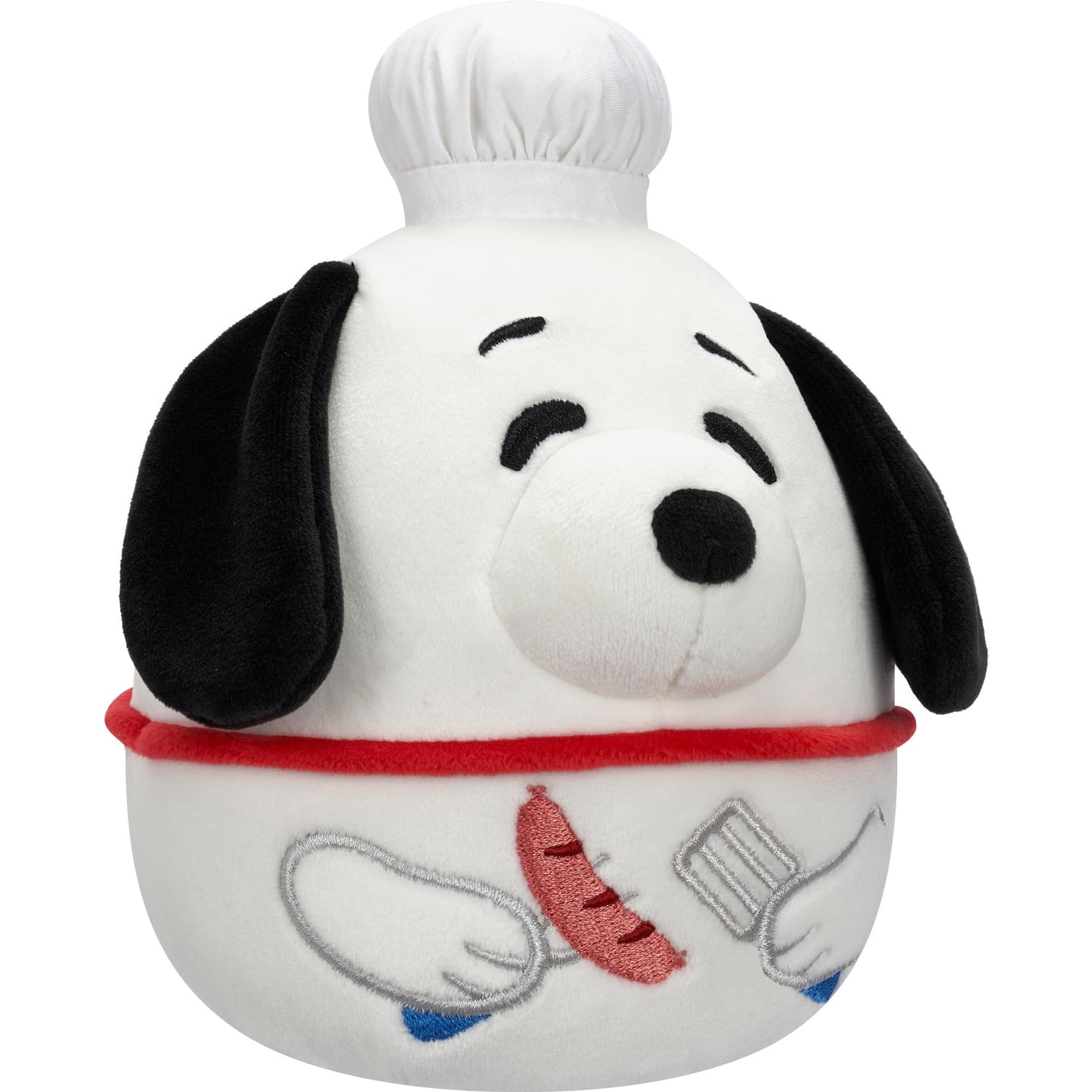 Squishmallows Original Peanuts 8in Snoopy & Woodstock BBQ Americana - Official Jazwares Plush (Little)