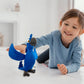 Adenzai Rio Blu Plush Toy - Soft Blue Macaw Stuffed Animal Parrot Plush, Cute Rio Movie Blu Bird Character Plushie Gift for Kids and Fans