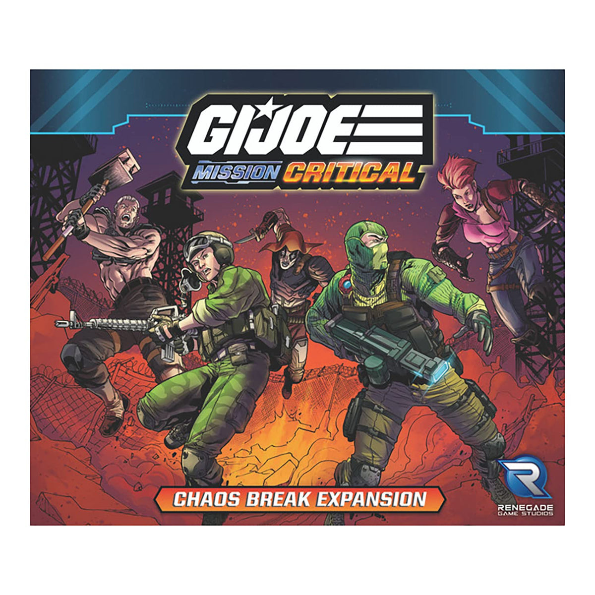 Renegade Game Studios G.I. Joe Mission Critical Chaos Break Expansion