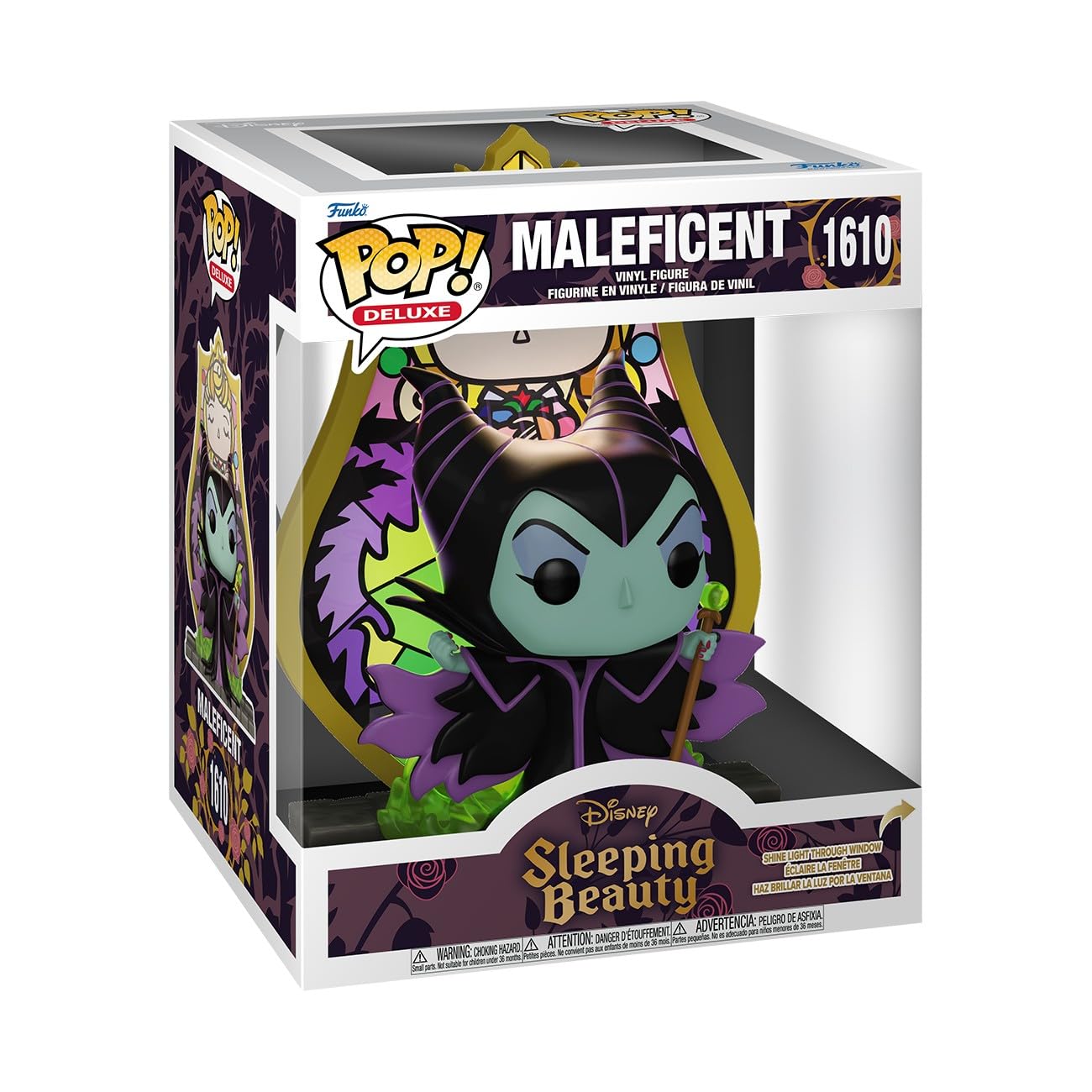 Funko POP! Deluxe: Disney Villains - Maleficent (Glass)