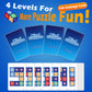 Puzzle Matching Games, Block Puzzle Games, Visual Recognition Matching Board Game, Family Night Board Game to Develop Kids Problem Solving Skills