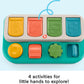 Fisher-Price Baby Early Learning Toy with Fine Motor Activities for Cause-and-Effect Play, Busy Buddies Pop-Up