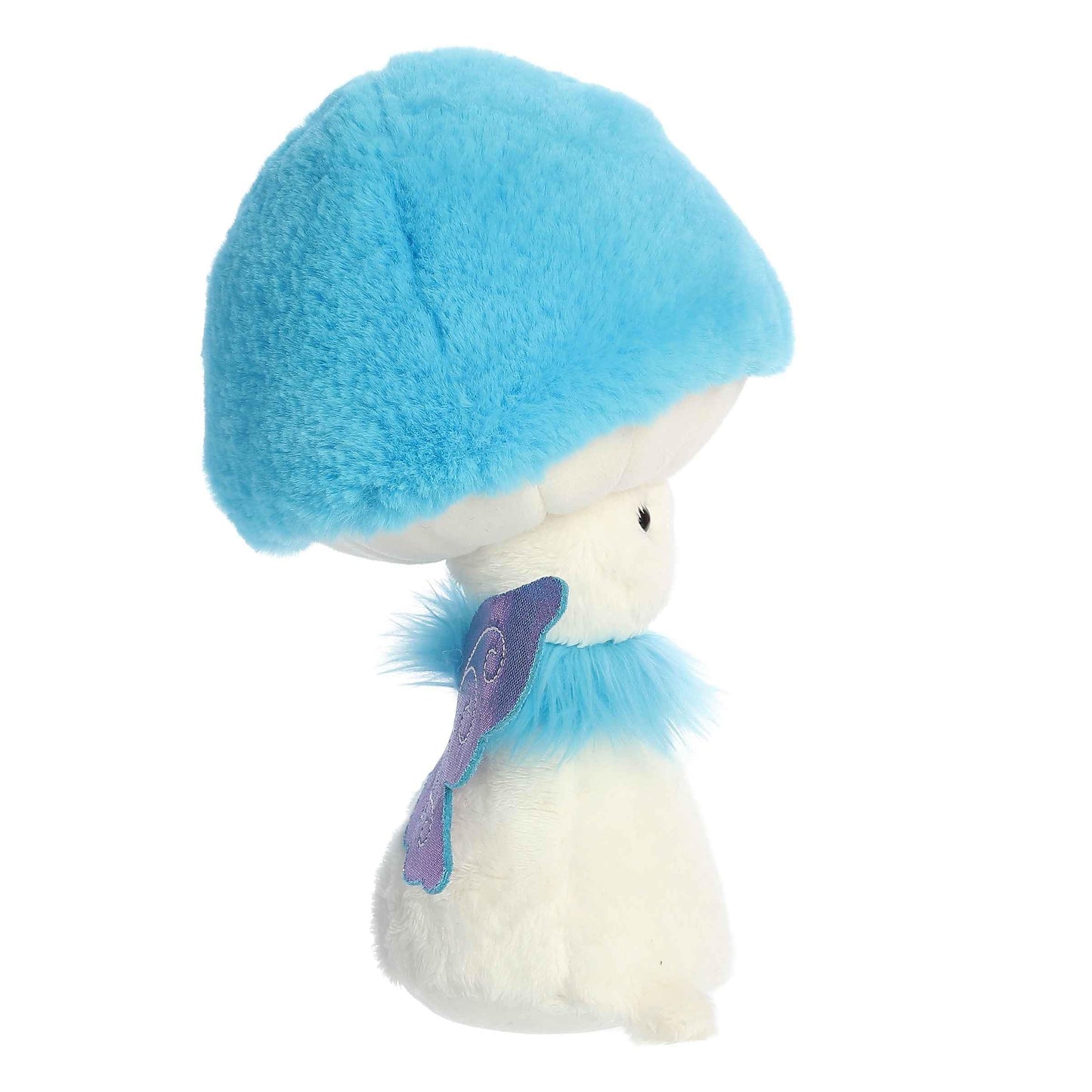 Aurora® Vibrant Fungi Friends™ Fairy Stuffed Animal - Unique Design - Loveable Companions - Blue 9 Inches