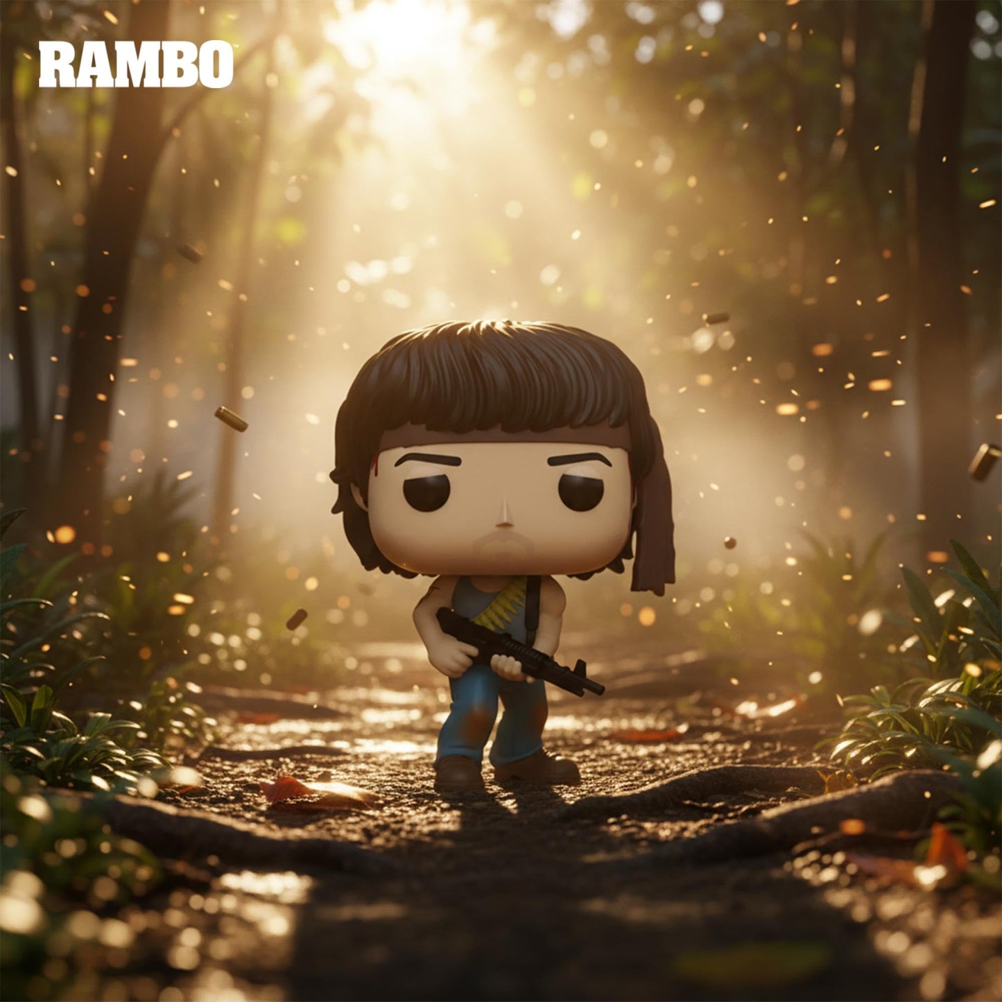 Funko Pop! Movies: Rambo First Blood II - John Rambo - Collectable Vinyl Figure - Gift Idea - Official Merchandise - Toys for Kids & Adults - Movies