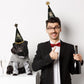 M1NTP1US + 24PCS Happy New Year Party Hats 2026 - New Year’s Eve Cone Hat Party Supplies Decorations