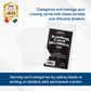 BCW Tall Trading Card Dividers - 50 ct | Archival Quality, Write-On Index Tab, 3 11/16 X 2 11/16 Inches | Fits Vault, Super Vault, QuickFold, Shoe