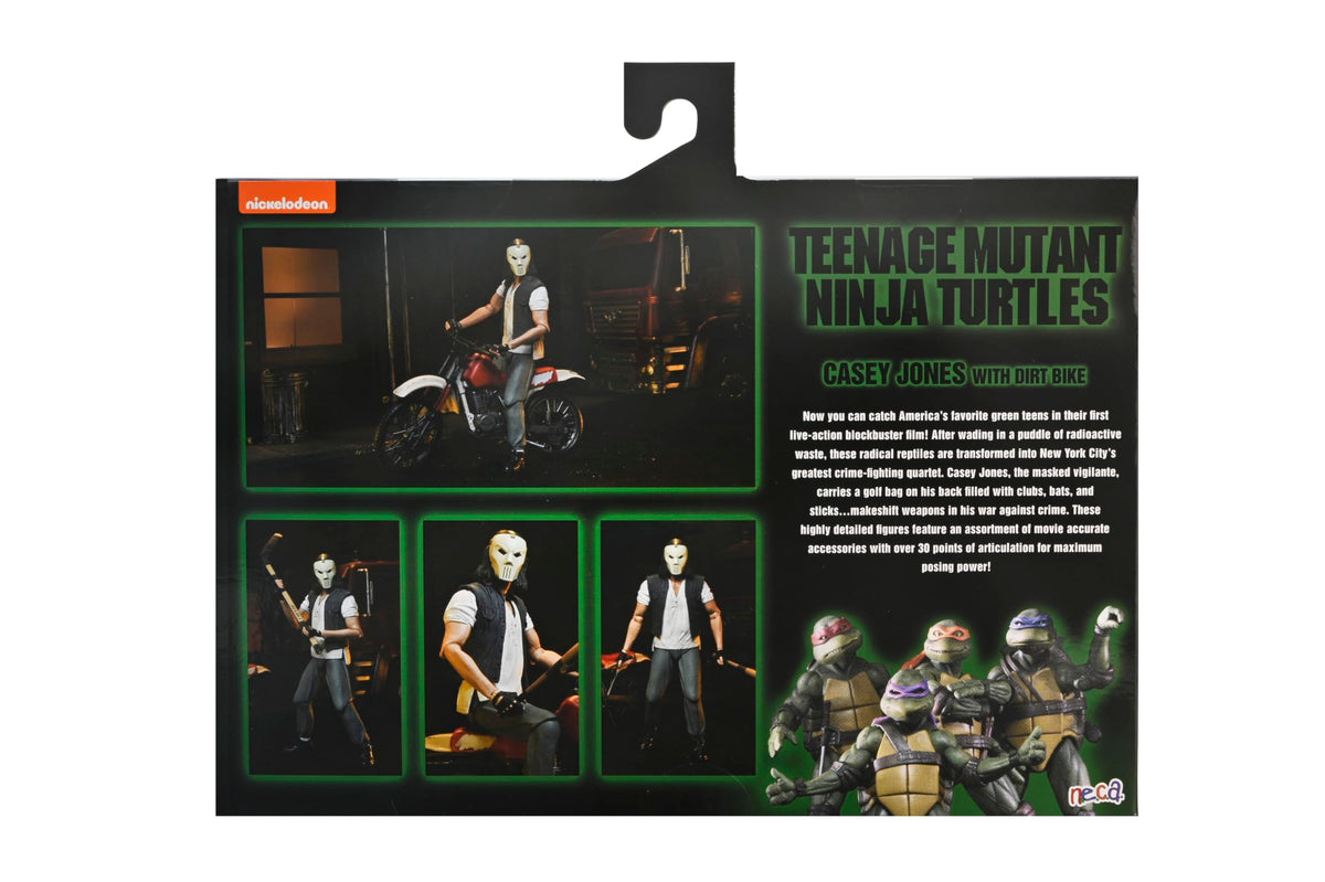 NECA - Teenage Mutant Ninja Turtles (1990 Movie) - 7" Scale Action Figure - Deluxe Movie Realization Casey Jones