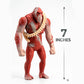 JAYKENIXO 4 Pack Giant Monster Action Figures 8 Inch - Large Creature Toys with Movable Joints, Detailed Collectible Figures for Kids Playset