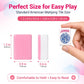 American Mahjong Tile Set,166 Pink 1.2 in Premium Complete Mahjong Set