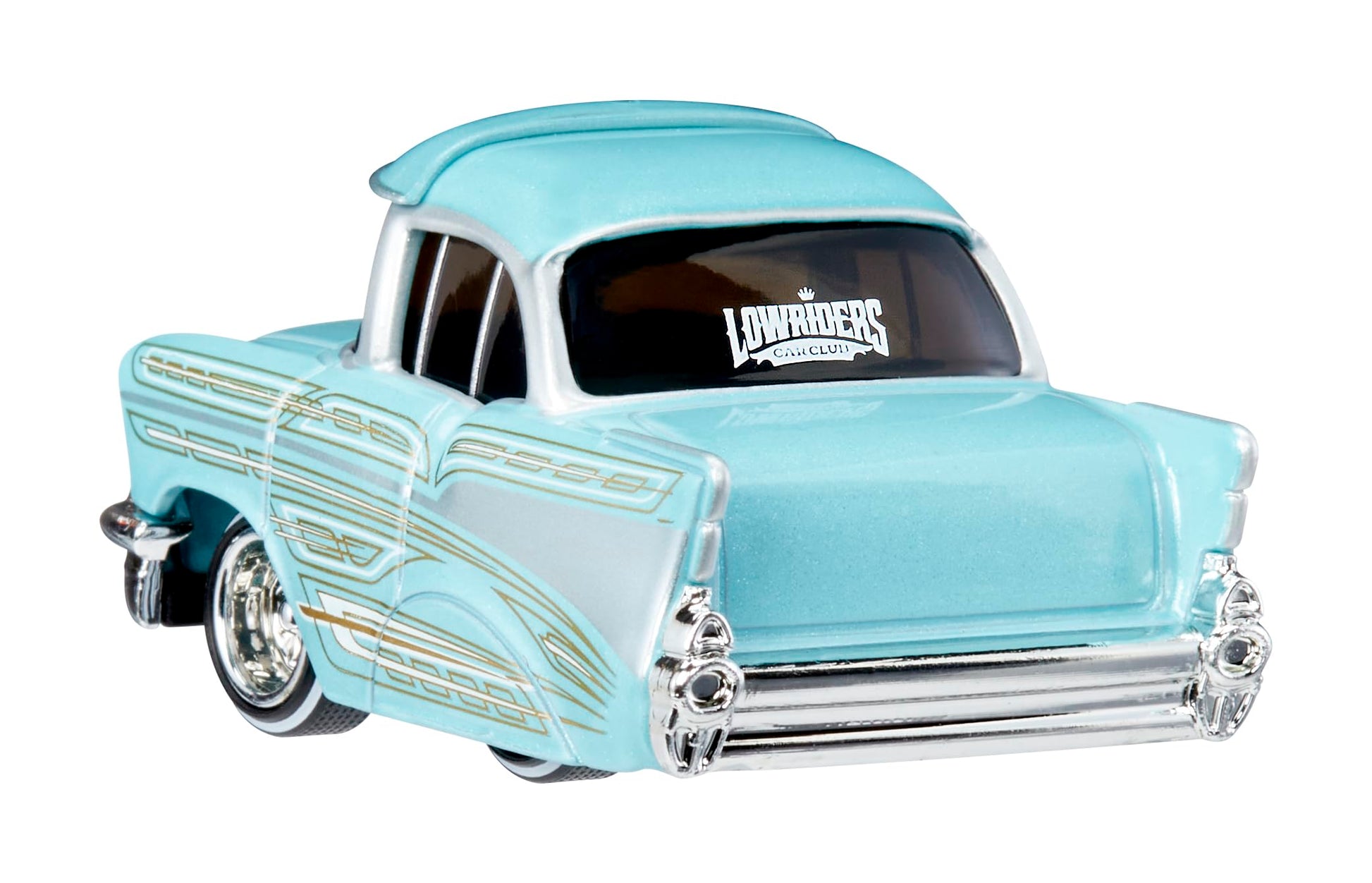 CarTuned 3 Pack Series 1 Cruizn Da BLVD & Drip'd 1957 Chevy Bel Air Kandy Light Blue Lowrider, 1987 Chevy C10 Truck Kandy Green Lowrider, 1953 Chevy