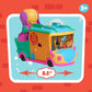 Morphle Magic Pet Mobile 12-piece Figures and Playset, Special Effects Play, Poseable Figurines, Kids Toys for Ages 3 Up by Just Play