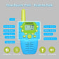 HUNICOM Kids Walkie Talkies with 3KM Range, 99 Privacy Codes, VOX Hands-Free, Built-in Flashlight & 10 Call Tones - Ideal for Outdoor Adventures
