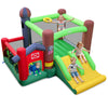 BOUNTECH Inflatable Bounce House with Ball Pit, Farm Bouncy House with Dual Slides for Racing Fun, Big Jump Castle Bounce House for Toddler Kids Aged