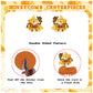 9 PCS Cheese Honeycomb Centerpieces Table Decorations Cheese Table Centerpieces for Cheese Party Supplies Cheese Birthday Party Decorations