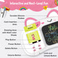 Henry & Colin Smart Talking Flash Cards Reader with LCD Writing Drawing Tablet Card for Kids - Colorful Drawing Pad, Educational Toy, Reusable Board