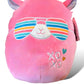 Squishmallows Official Kellytoy 11 Inch Pavlo LlamaHot Pink Llama with Aviator Glasses and XOXO On Belly Plush - 2023 Valentine’s Squad Stuffed Animal