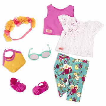 Our Generation BD30333Z Deluxe Mexican Outfit