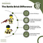 Battle Brick 1.6 Inches Tall US Army WW2 101st Airborne Paratrooper Battle Brick 1.5 Inches Tall Custom Minifigure | Genuine Military Minifig |