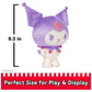 GUND Sanrio Kuromi 9.5-Inch Plush Toy for Ages 1+
