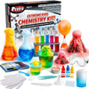 Playz Extreme Chemistry Set - 52 Unique Experiments, Science Kits for Kids Age 8-12, Lab Gear, Volcano Project, Learning Tools, Fair Activity