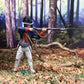 W. Britain American Revolution 16111 Wayne's Legion Infantryman Standing Firing Rifle 1794 1:30 Scale Metal