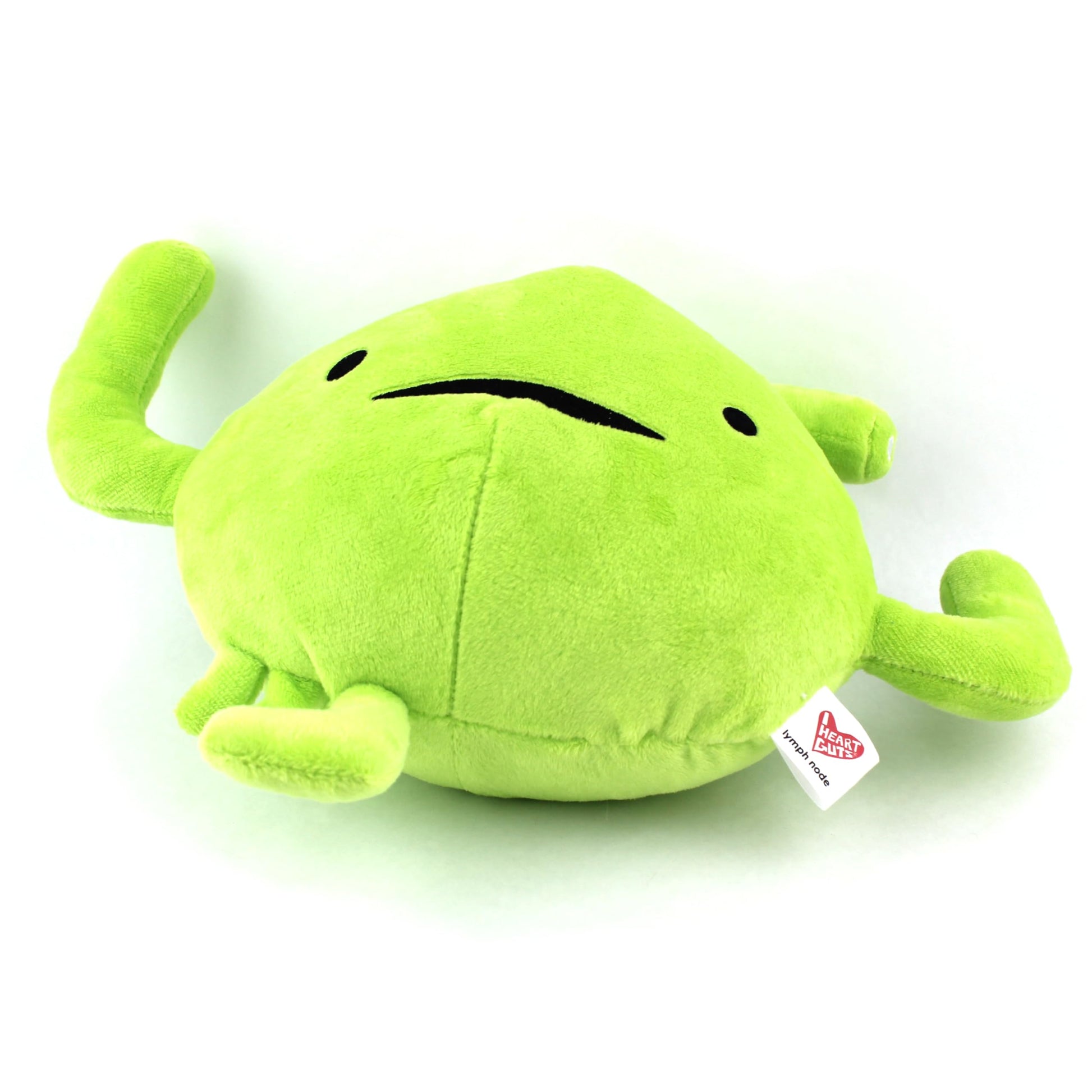 I Heart Guts Lymph Node Plush - 9" Cute Educational Organ Toy for Lymphedema & Biopsy - Funny Get Well Recovery Gift for Oncology Nurse Patients