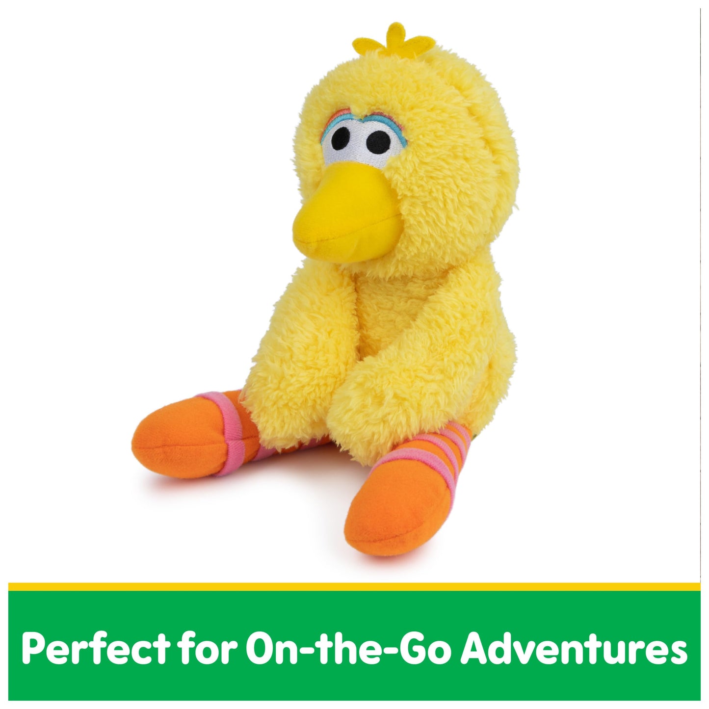 GUND Sesame Street Big Bird Take Along Buddy 13-Inch Plush Toy for Ages 1+