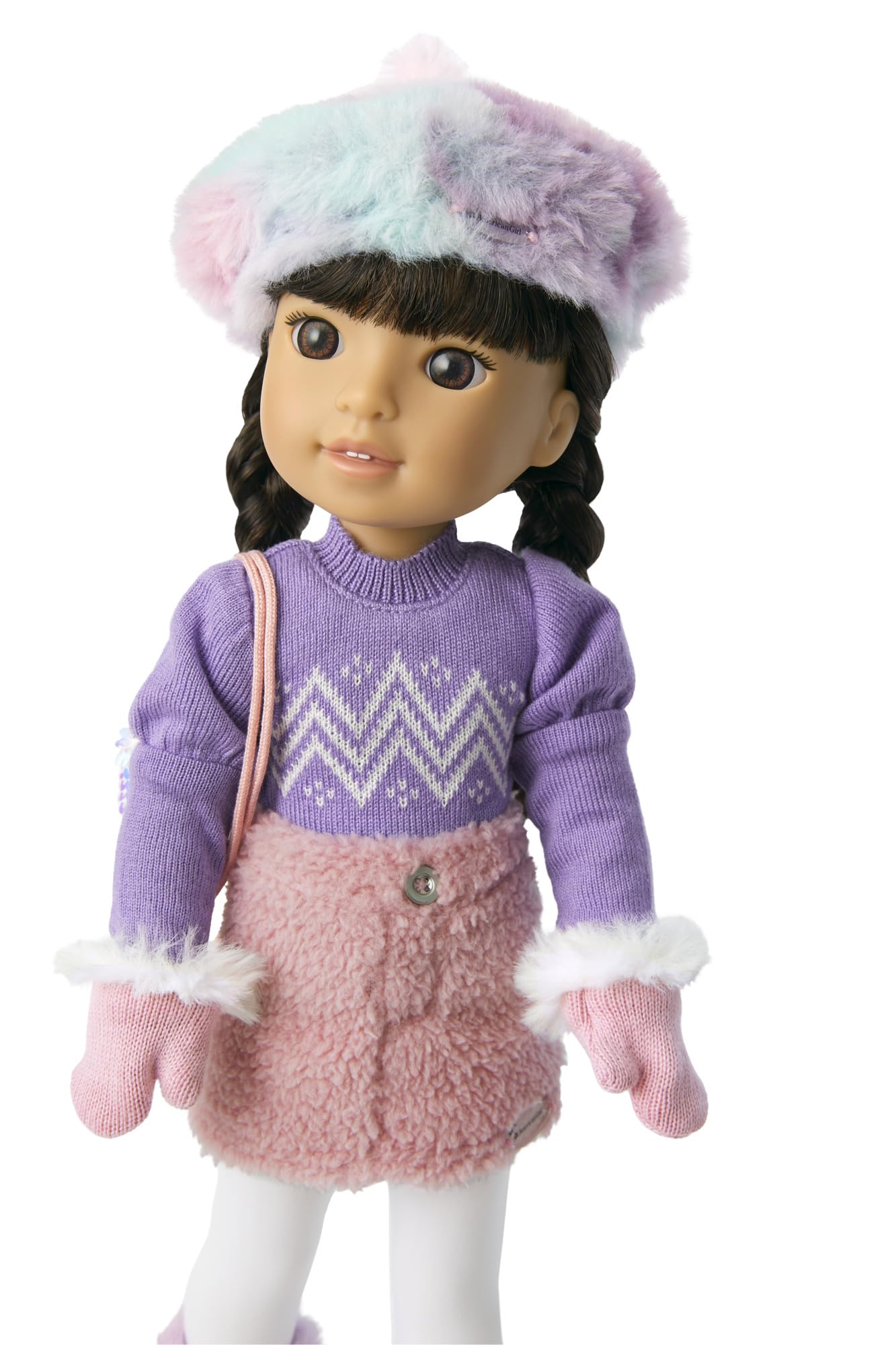 American Girl 14.5-inch Gwynn Doll Accessories with Beret and Backpack, For Ages 4+