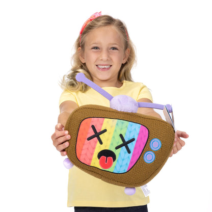 Ami Amis™ Jumbo Telly- Soft Cozy Crochet Plush, Adorably Cute Details, Extra Cuddly Size for Collection Enthusiasts