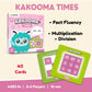Kakooma Times - Multiplication & Division Puzzle Game - Boost Fact Fluency & Accuracy - Grades 3-6 Math Fun