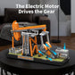 Mould King 17087 Oilfield Movable Building Sets, Engineering Display Model with Battery & Motor, Oil Source Technology Construction Blocks