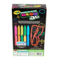 Crayola Neon 3D Washable Sidewalk Chalk Set, 10 Chalk Sticks with 2 Pairs of 3D Glasses, Ages 4+