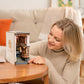 Rolife DIY Book Nook Kit Sakura Densya, DIY Miniature Booknook Kit Creative Decorative Bookend Bookshelf Insert 3D Puzzles for Adults