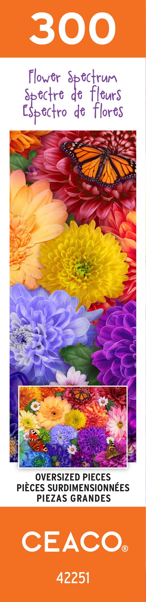 Ceaco Flower Spectrum 300 PC Puzzle