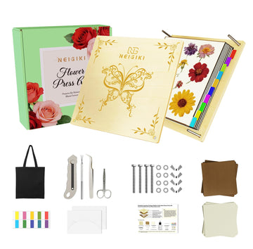 NEIGIKI All-in-One 10 Layers Flower Press Kit