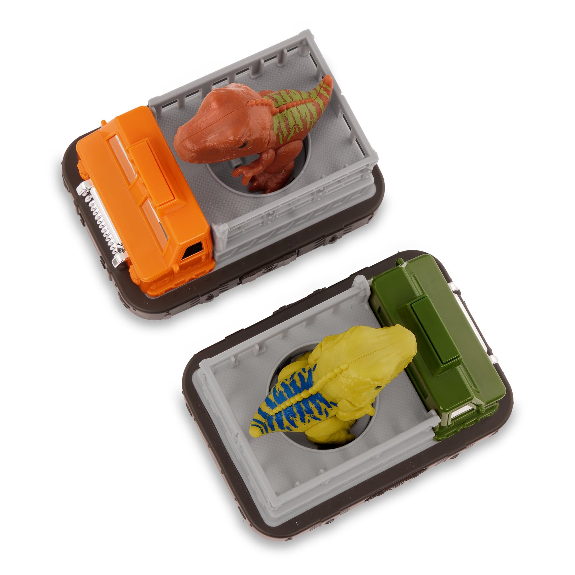 Terra by Battat RC Bumper Cars Tarbosaurus Dino Duel, Set of 2, Vehicles