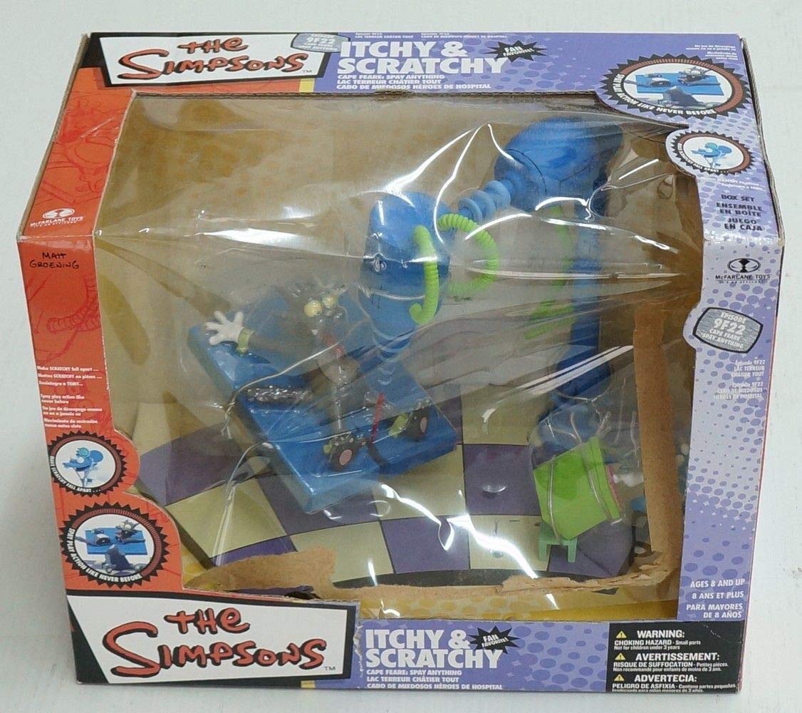 McFarlane Toys The Simpsons: Boxed Set - Itchy and Scratchy