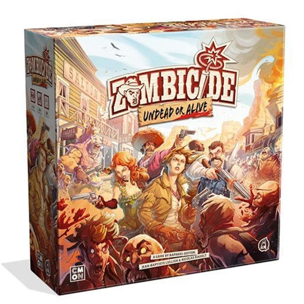 Zombicide: Undead or Alive Strategy Cooperative Game for Teens and Adults | Zombie Board Game | Ages 14+ | 1-6 Players | Avg. Playtime 1 Hour | Made