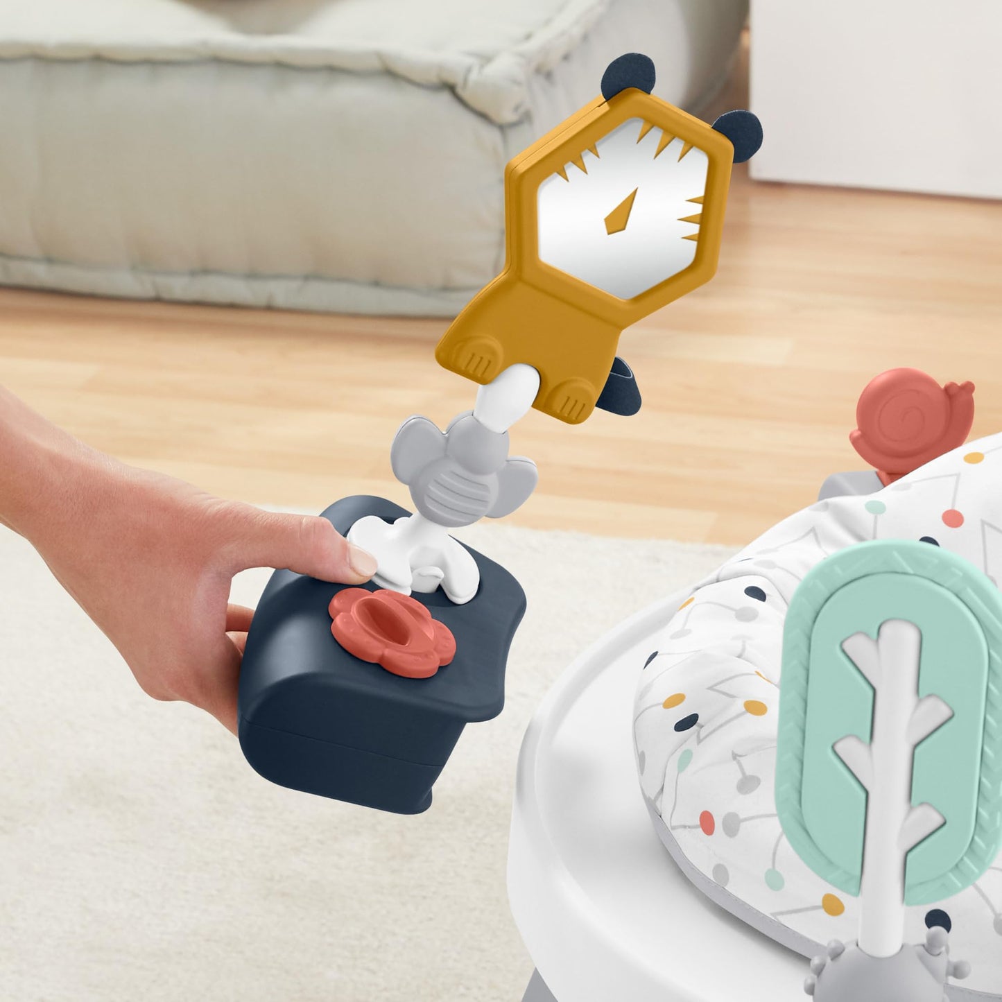 Fisher-Price Baby to Toddler Toy 3-in-1 Spin & Sort Activity Center and Play Table with 10+ Activities, Happy Dots