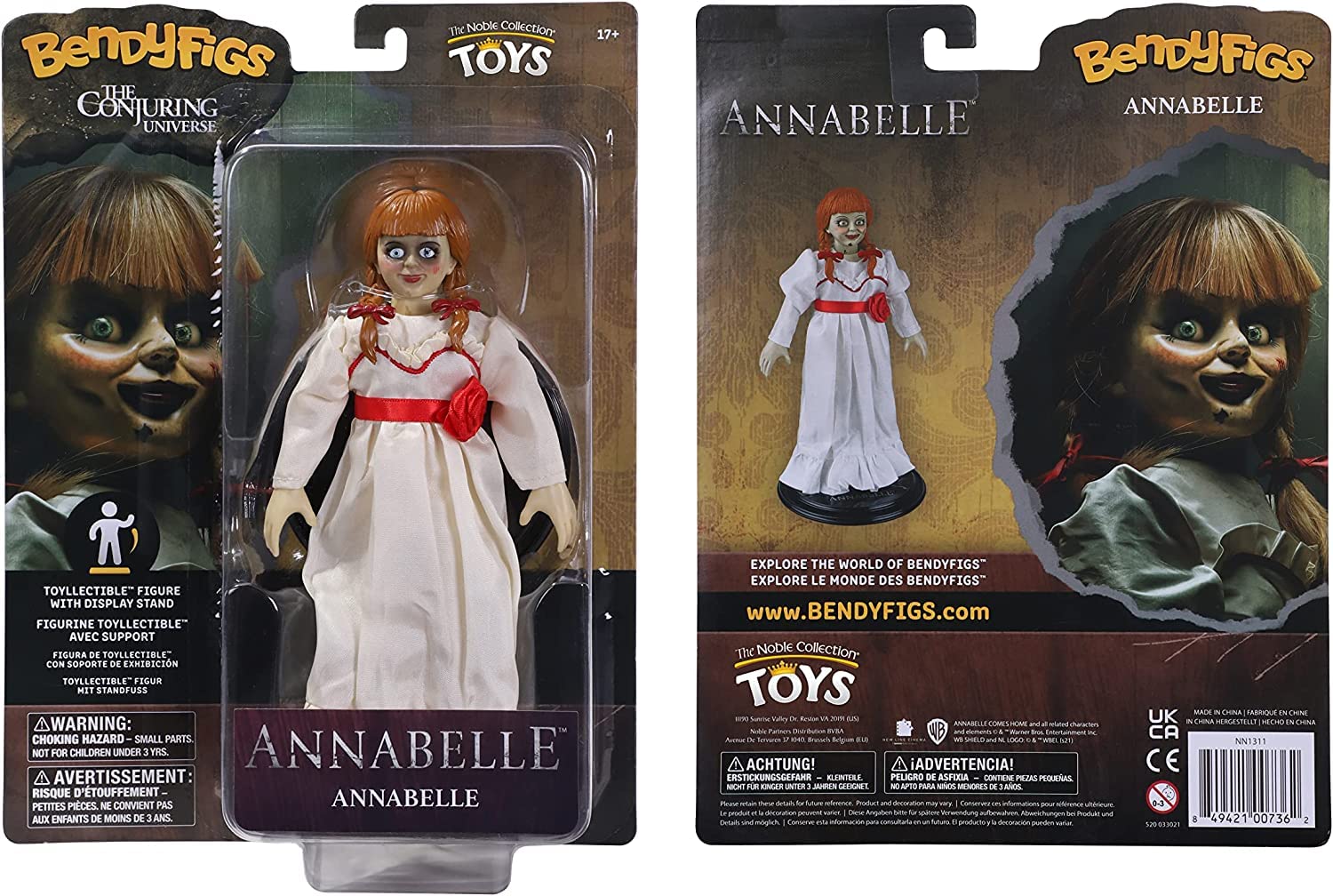 BendyFigs The Noble Collection Annabelle™