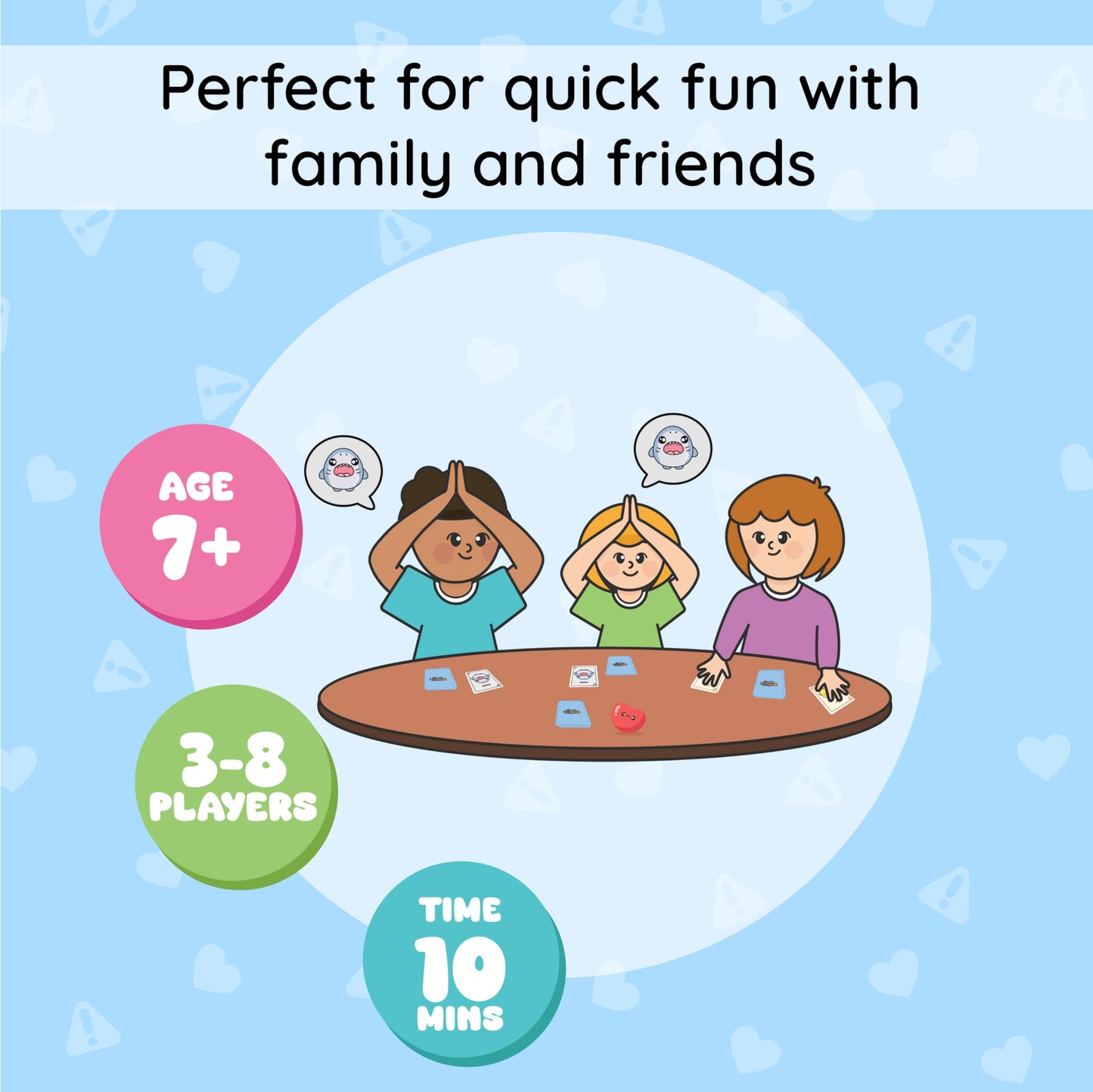 Sabobatage Danger Hugs Card Game | Easy Family-Friendly Party Game | Card Games for Adults, Teens & Kids | 3-8 Players