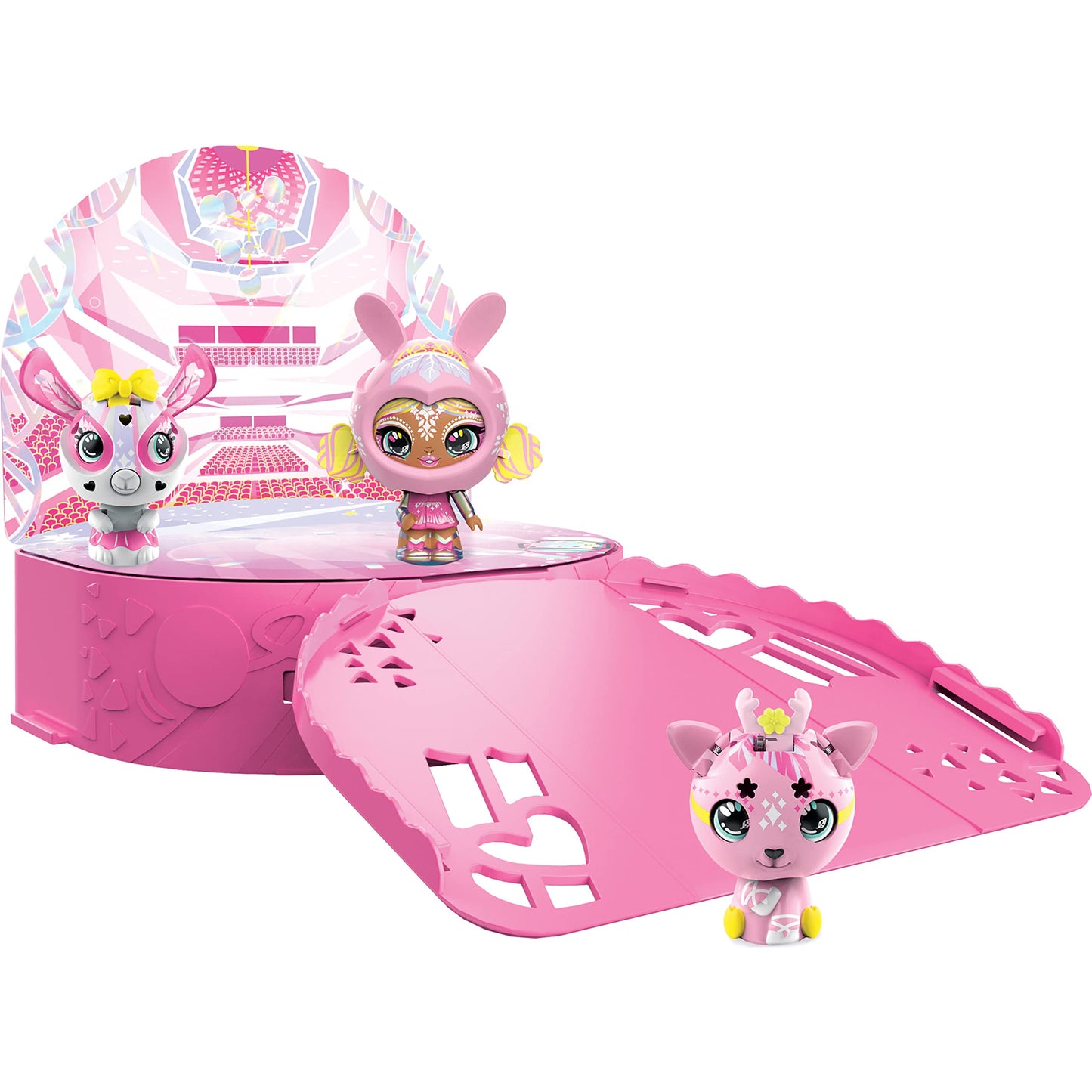 Zoobles, Dance Studio Multipack Playset and Storage Case with 3 Exclusive Transforming Collectible Figures, Kids Toys for Girls Aged 5 and Above