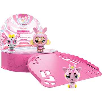 Zoobles, Dance Studio Multipack Playset and Storage Case with 3 Exclusive Transforming Collectible Figures, Kids Toys for Girls Aged 5 and Above