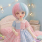 Missuhair 7-8inch (for 17CM-19CM's Head) 1/4 Bjd Wig Synthetic Short Hair Handmade Accessories