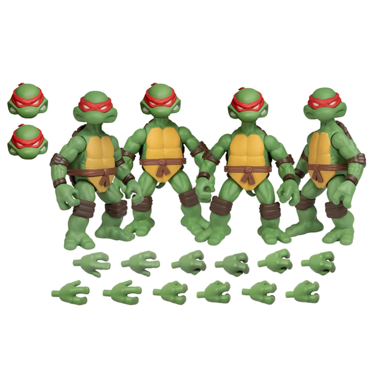 Teenage Mutant Ninja Turtles figurines Teenage Mutant Ninja Turtles Deluxe Set 8 cm